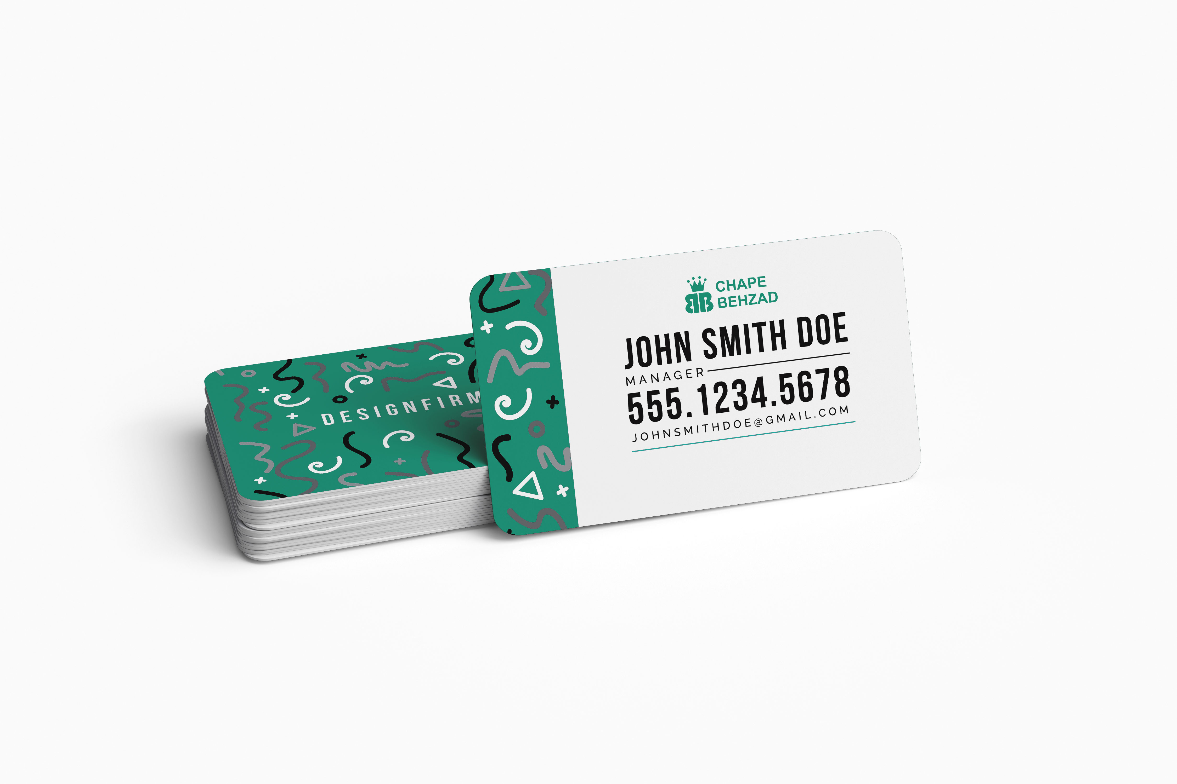 کارت ویزیت پی وی سی 500 میکرون
