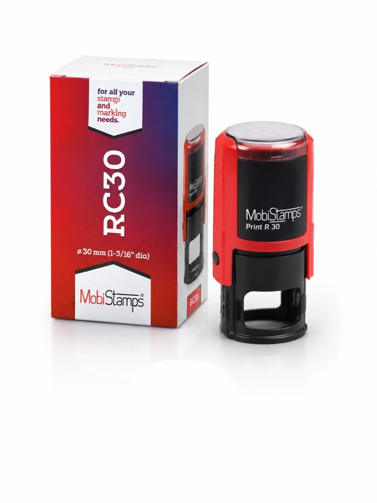 مهر دسته اتومات RC30 30mm دایره